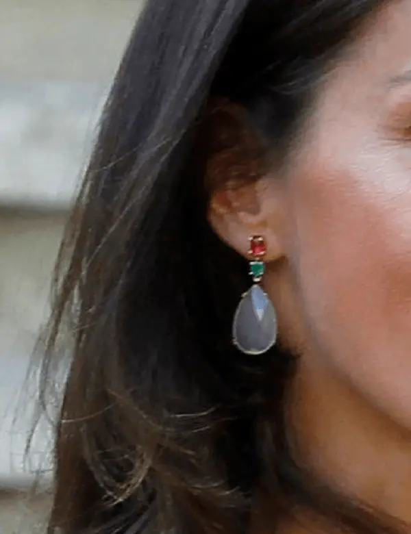 Queen Letizia wore her Tous MoonStone earrings