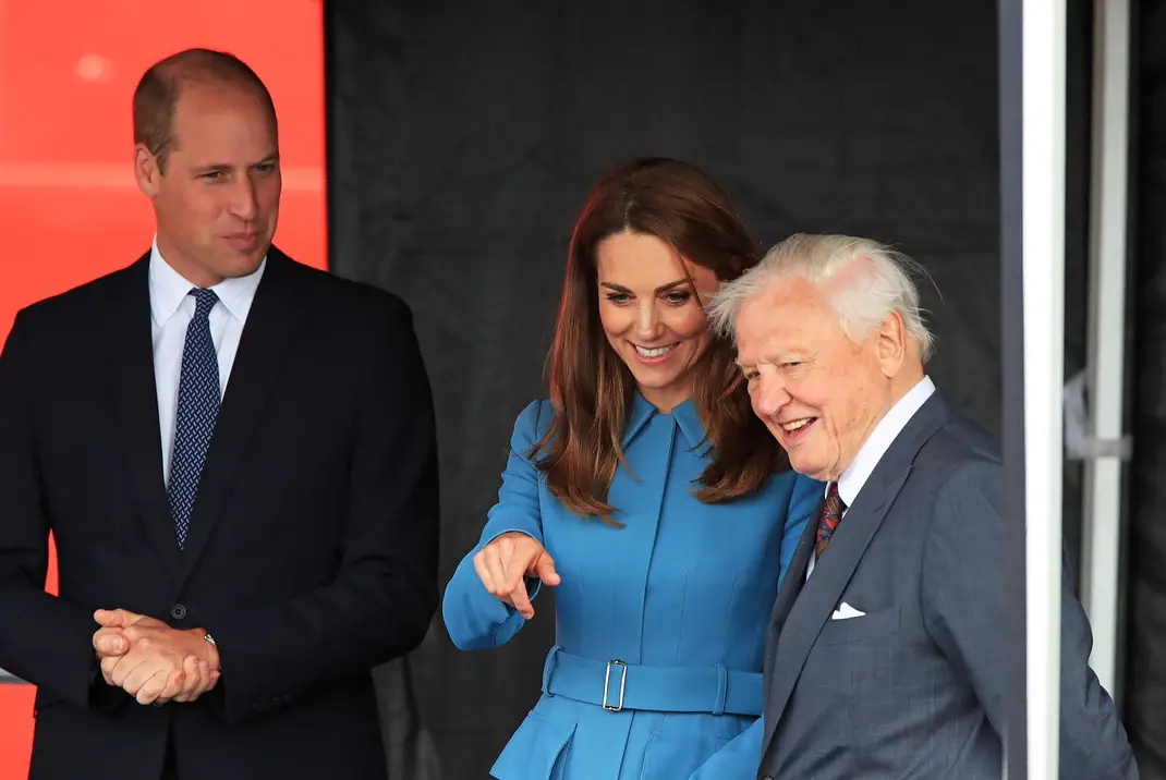 Duke and Duchess of Cambridge in Birkenhead to name RRS Sir David Attenborough