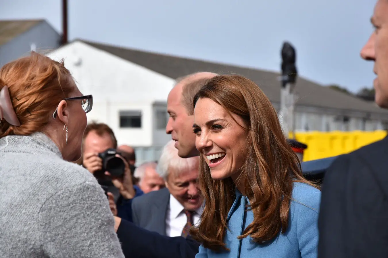 Duke and Duchess of Cambridge in Birkenhead to name RRS Sir David Attenborough