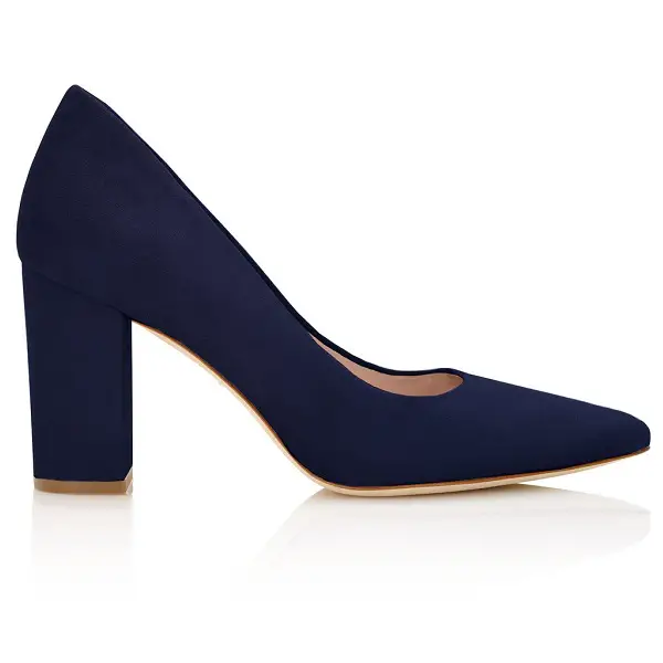 The Duchess of Cambride debuted Emmy London Josie Block Heel Pointed Shoe in May 2019 at the launch fo King's cup