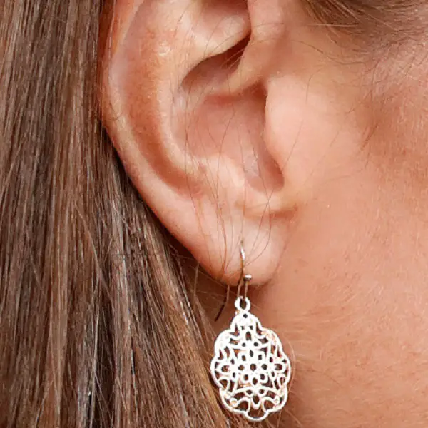 Duchess of Cambridge UFO Gold Fringe Earrings