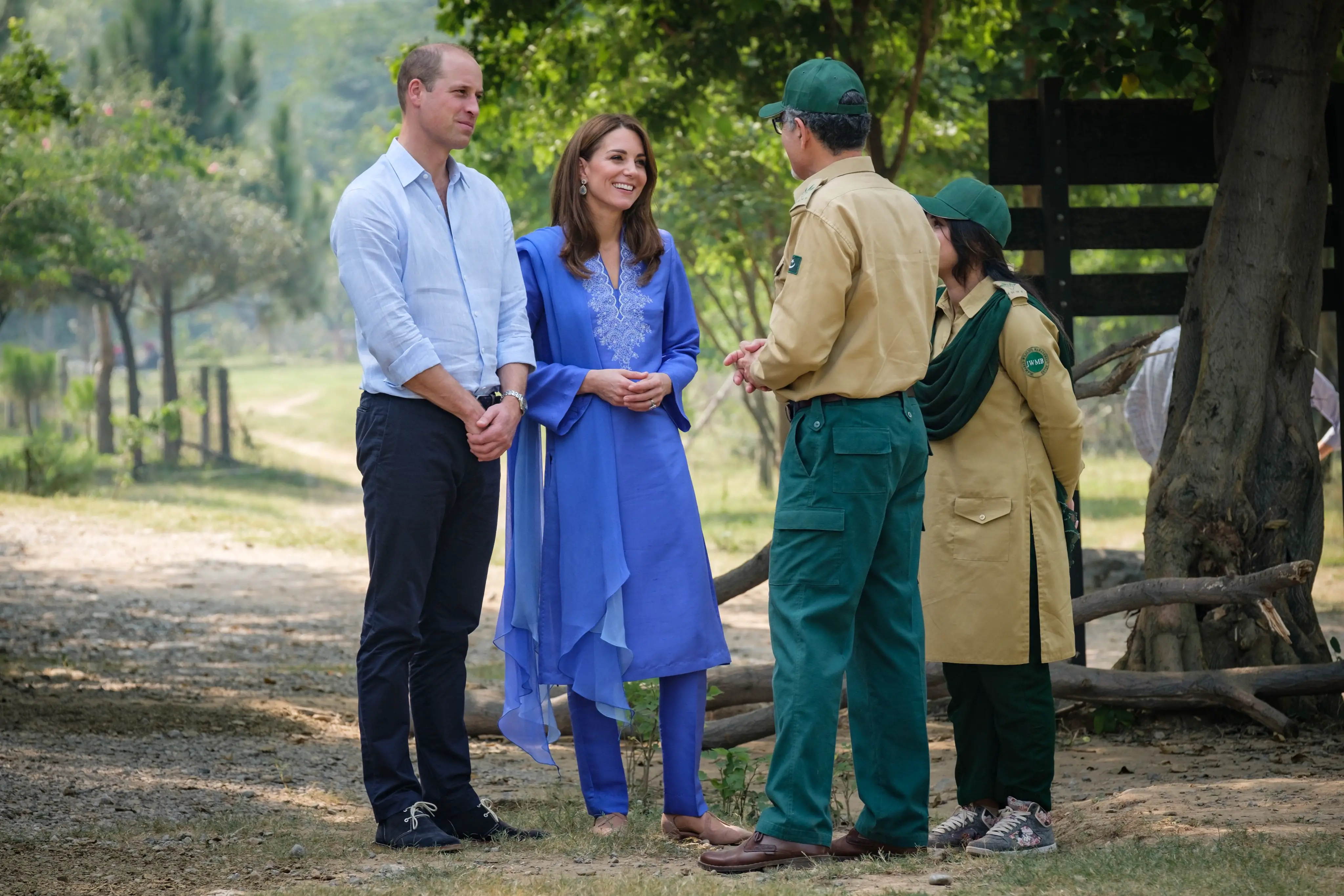 Duke and Duchess of Cmbridge visited Margalla Natioanl ParkPakistan visit