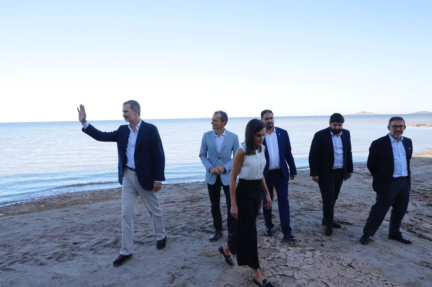King Felipe and Queen Letizia visited Flood affected areas