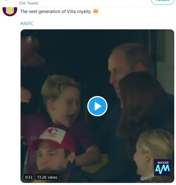 Duke and Duchess of Cambridge took Prince George and Princess Charlotte to their Debut Football Match