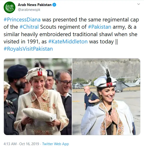 Duke and Duchess of Cambridge visited Hidu Kush region in Chitral during Pakistan visit
