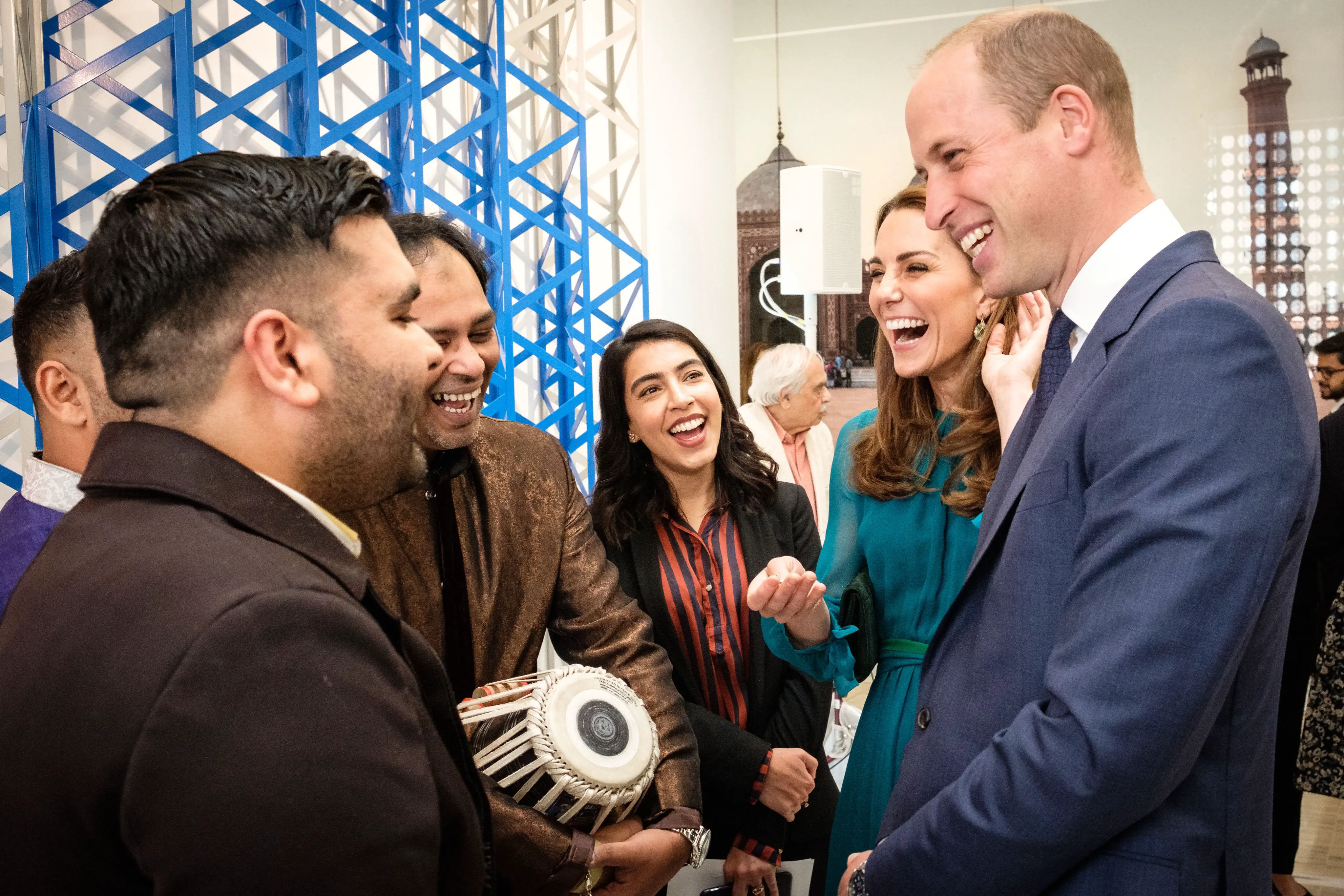 The Duke and Duchess of Cambridge met with young Pakistanis ahead of their Royal tour of Pakistan