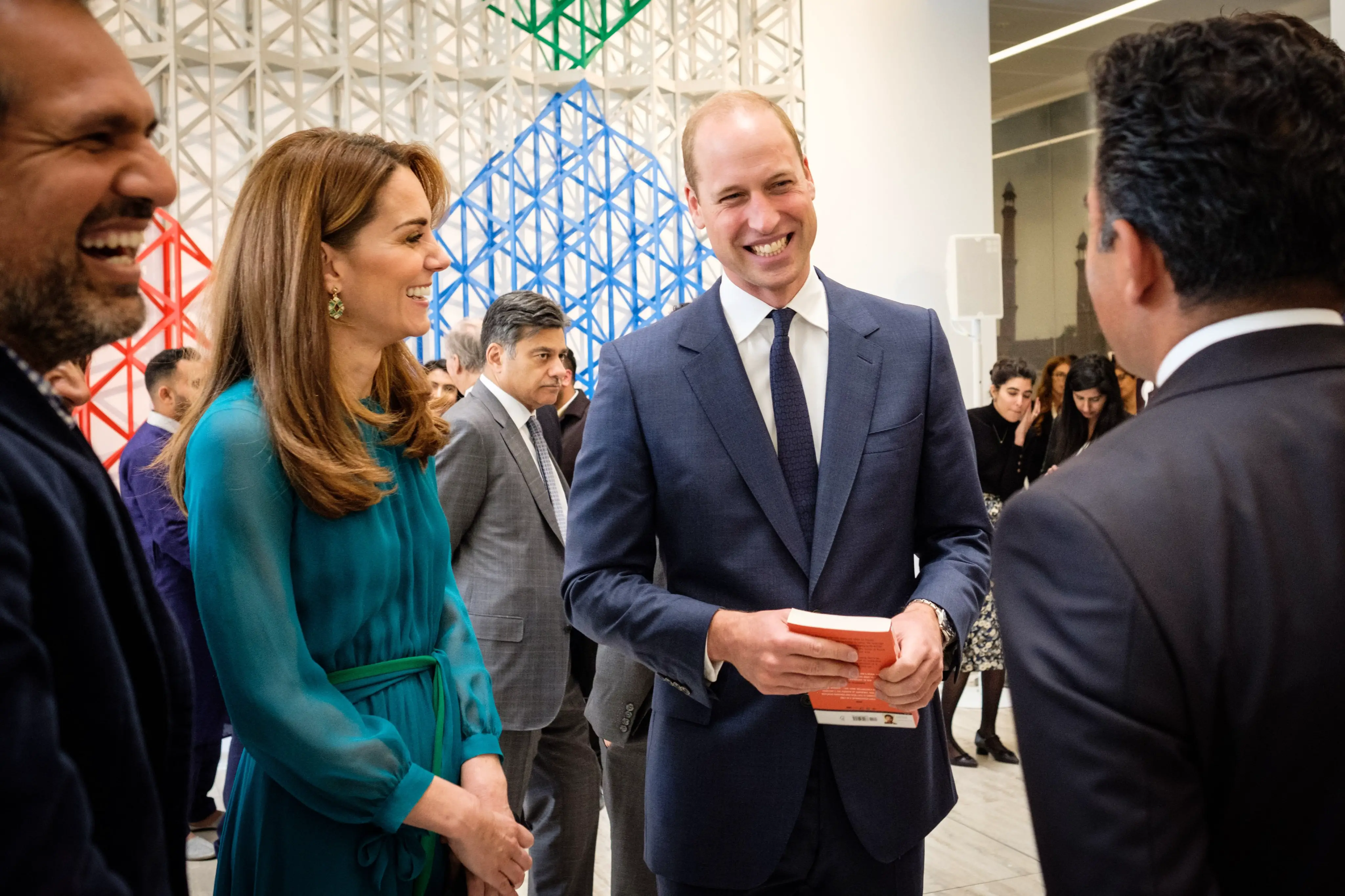 The Duke and Duchess of Cambridge attended special event at Aga Khan Center in London ahead of their Pakistan visit