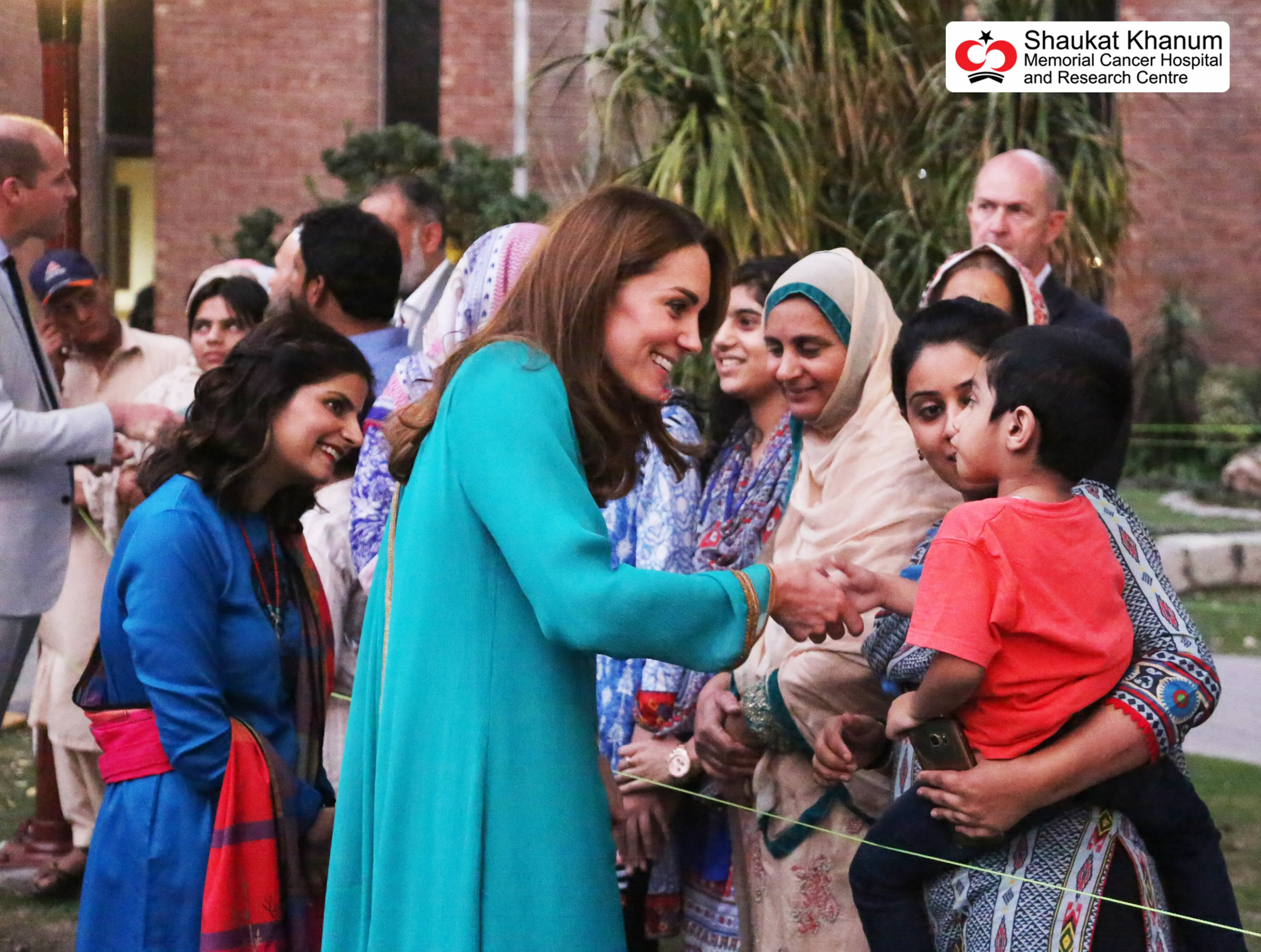Duke and Duchess of Cambridge visited Shaukat Khanum Hospital in Lahore