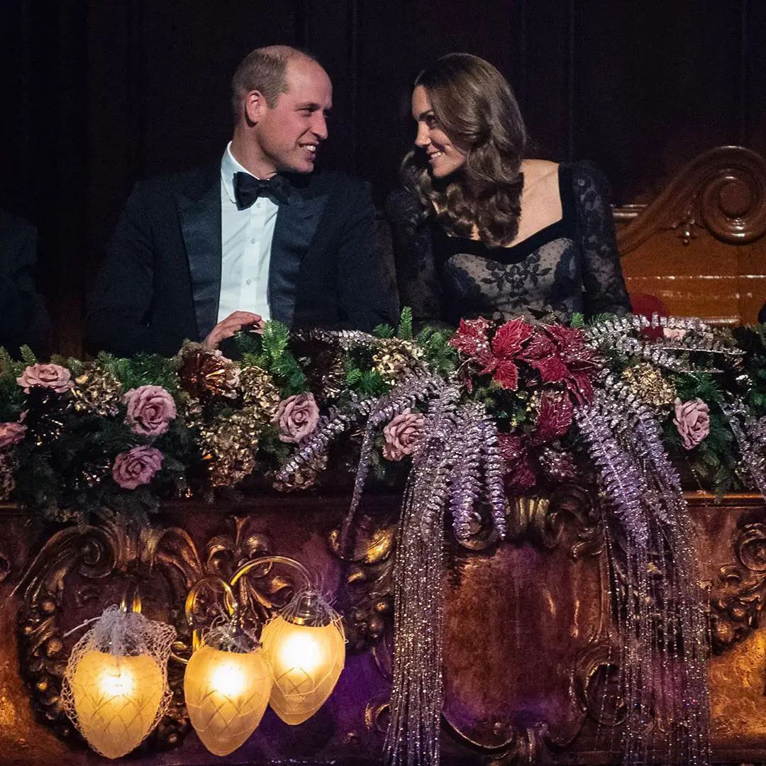 The Duke and Duchess of Cambridge enjoyed a Royal Variety performance