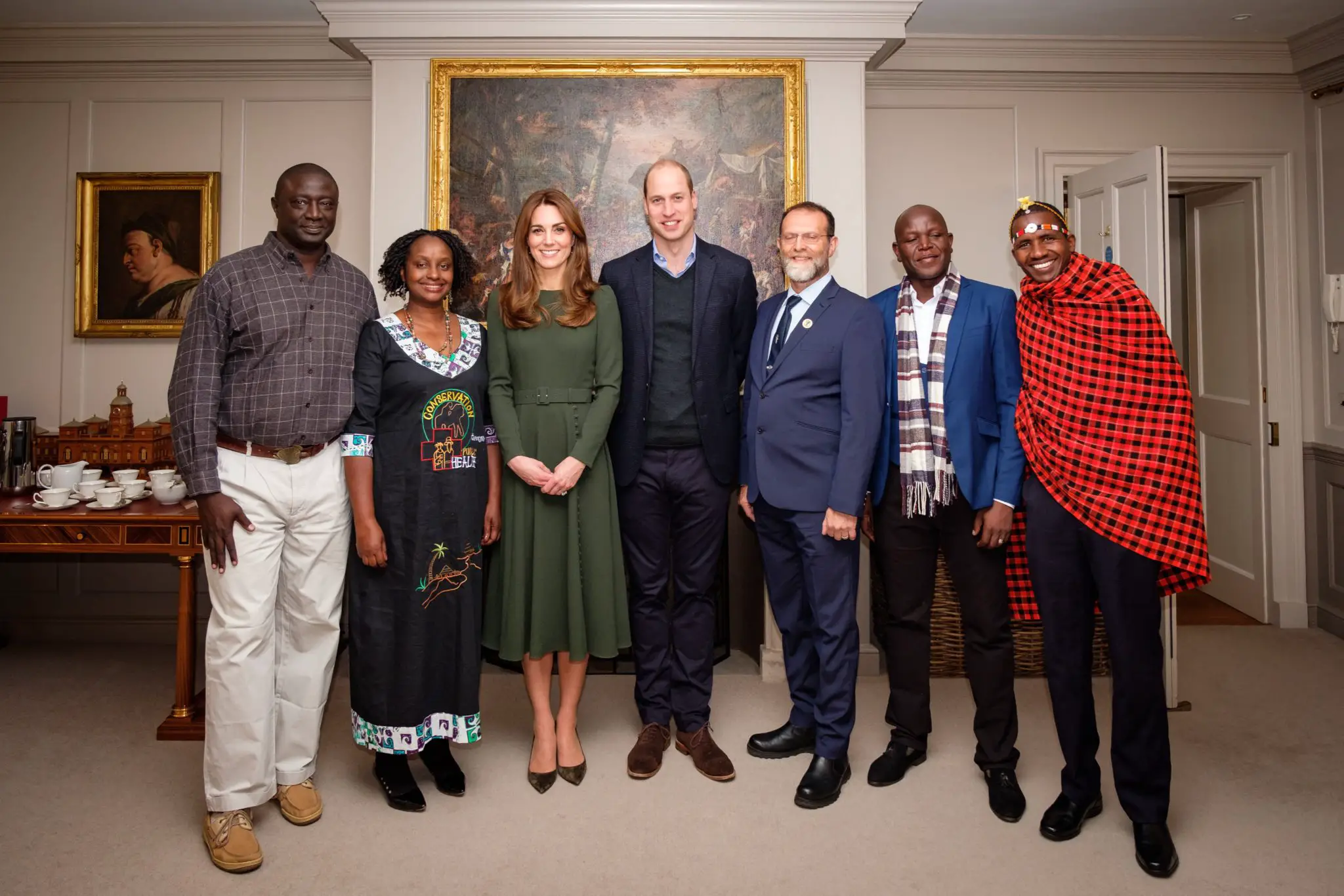 The Duke and Duchess of Cambridge met with Tusk Nominees and Finalists