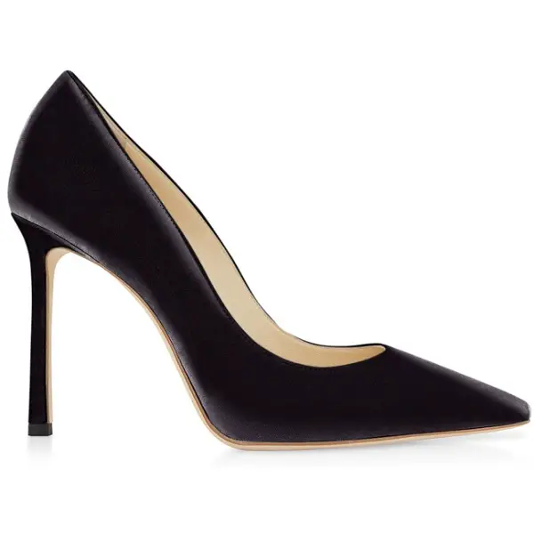 The Duchess of Cambridge was wearing her black Jimmy Choo Romy 100 Pumps
