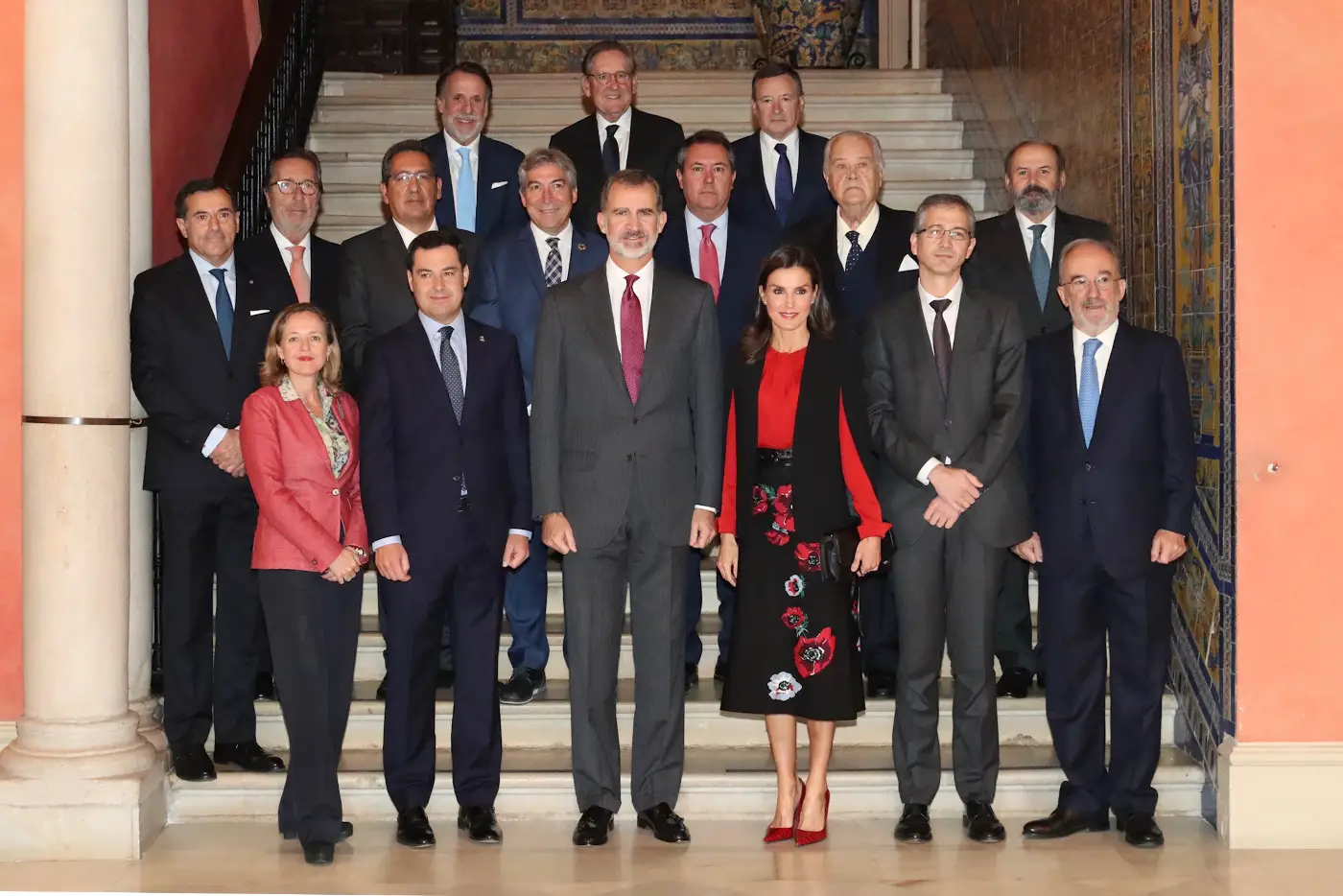 King Feilpe and Queen Letizia in Seville