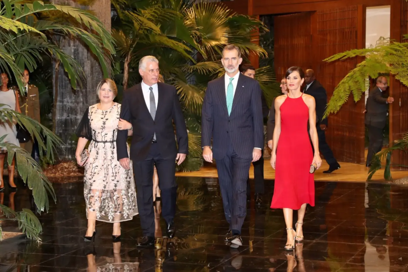 King Felipe and Queen Letizia attended Ballet Gala in Cuba on day 1 of State visit