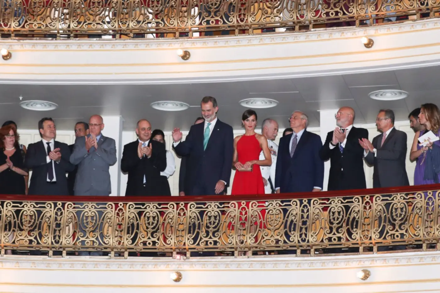King Felipe and Queen Letizia attended Ballet Gala in Cuba on day 1 of State visit