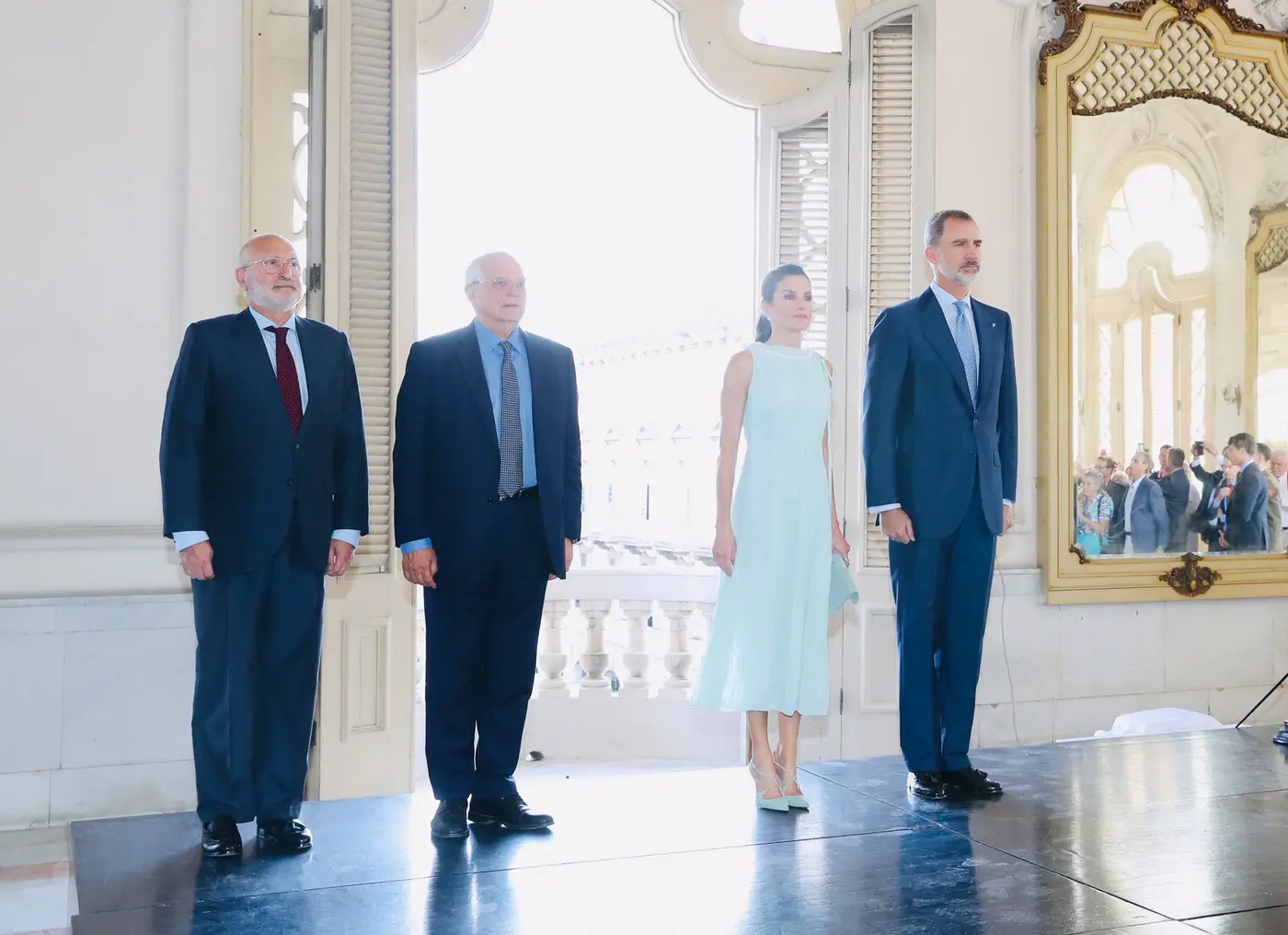 King Felipe and Queen Letizia attended Spanish Community Reception in Cuba