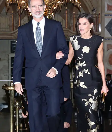 King Felipe and Queen Letizia attended the Francisco Cerecedo Journalism Awards 2 Copy