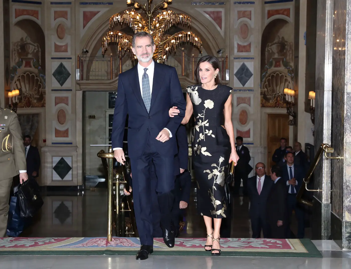 King Felipe and Queen Letizia at Journalism Awards