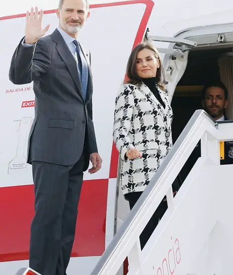 King Felipe and Queen Letizia departed for state visit to Cuba