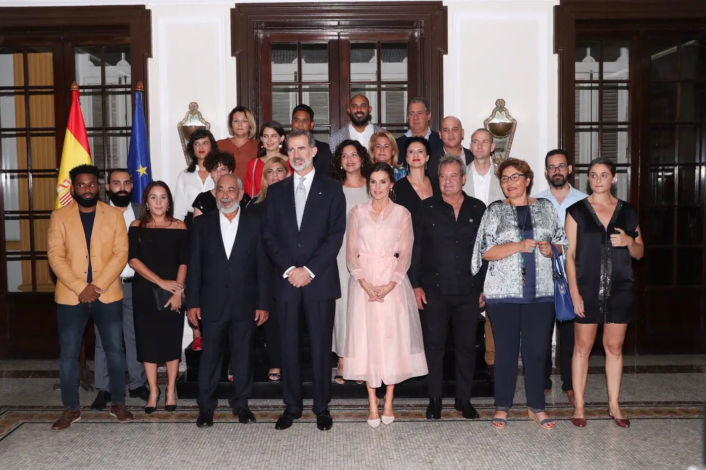 King Felipe and Queen Letizia hosted dinner for Cuban President and First Lady during Cuba State Visit