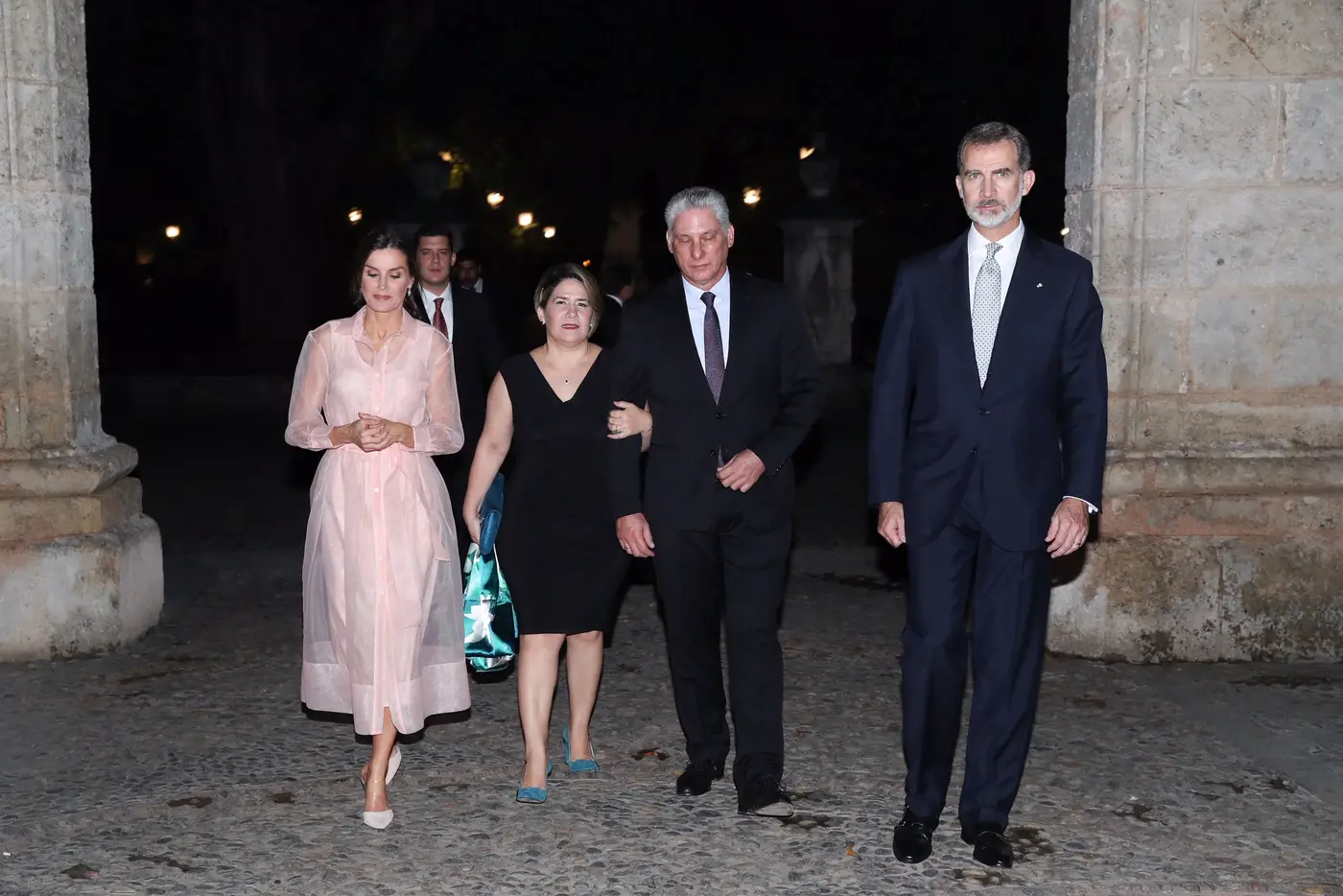 King Felipe and Queen Letizia hosted dinner for Cuban President and First Lady during Cuba State Visi