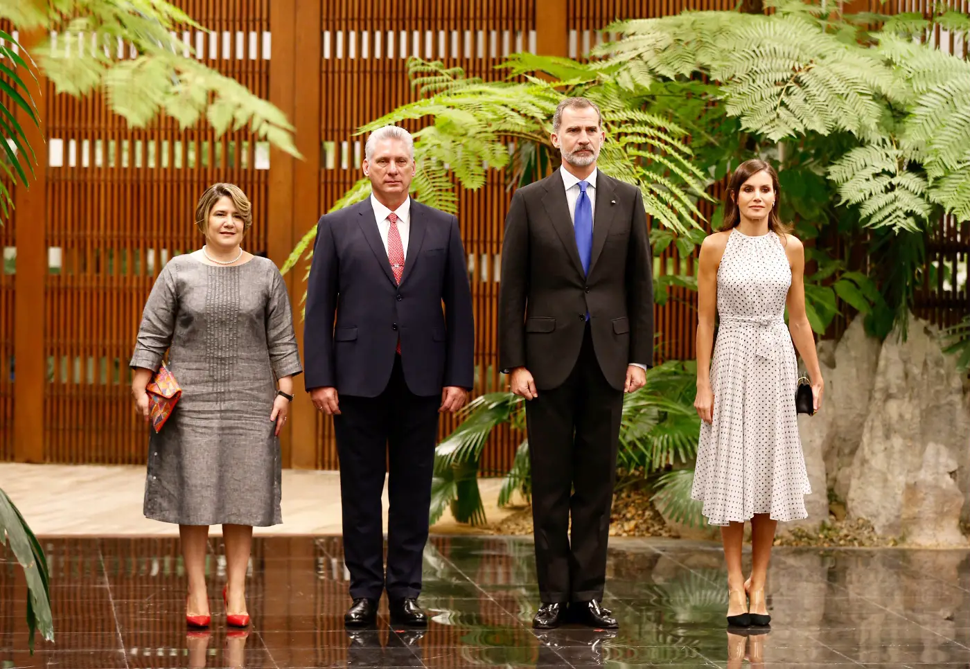 King Felipe and Queen Letizia of Spain in Cuba on State Visit