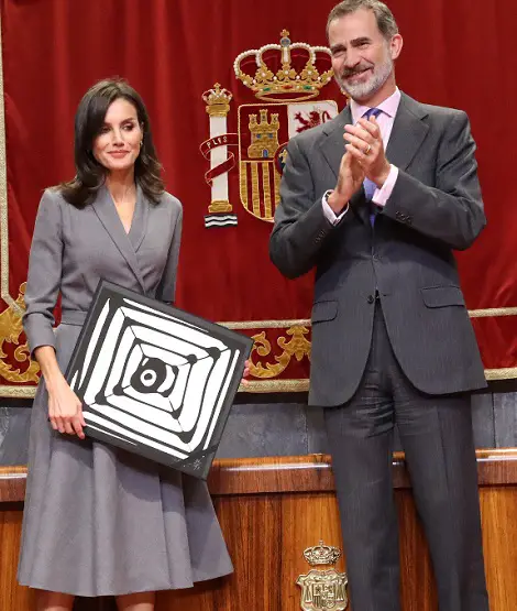 Queen Letizia received Domestic and gender Violence eradication award 5