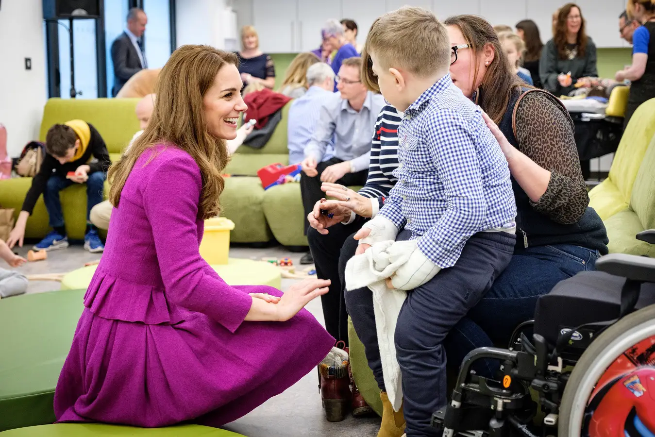 Duchess of Cambridge officially opened the EACH facility The Nook