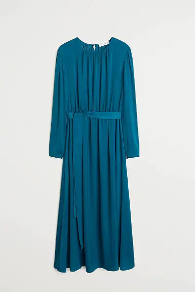 Amanda silk-georgette maxi dress from ARoss Girl x Soler Replikate