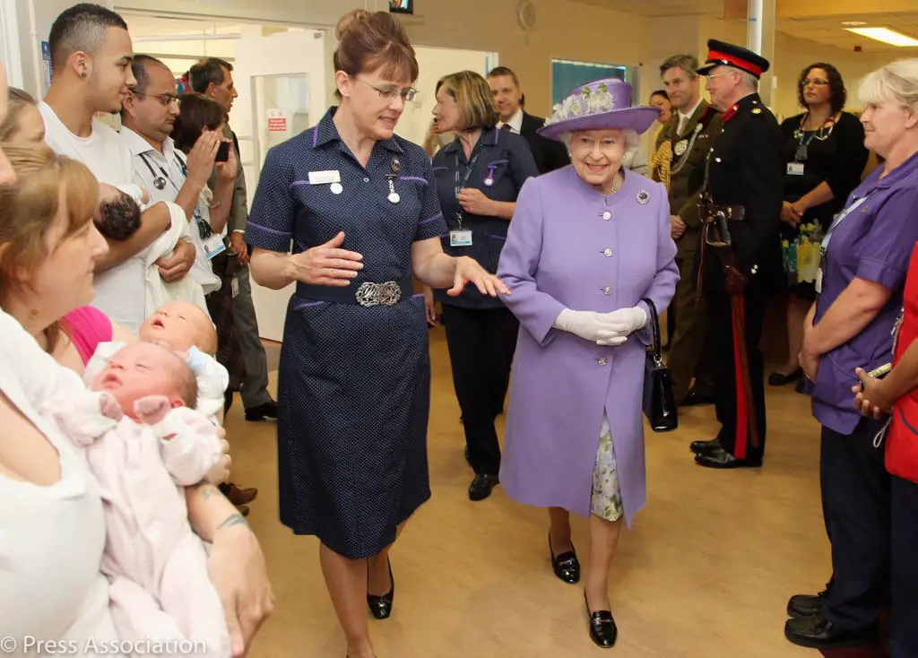 The Queen and Princess Royal also have been a long champion of Nurses and Midwives