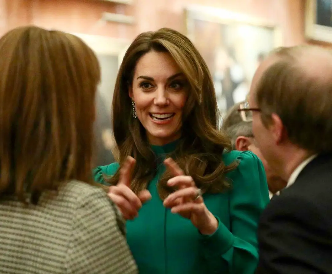 The Duchess of Cambridge attended NATO Reception at Buckingham Palace