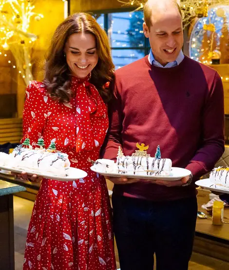 The Duke and Duchess of Cambridge cooked festive food ahead of Christmas