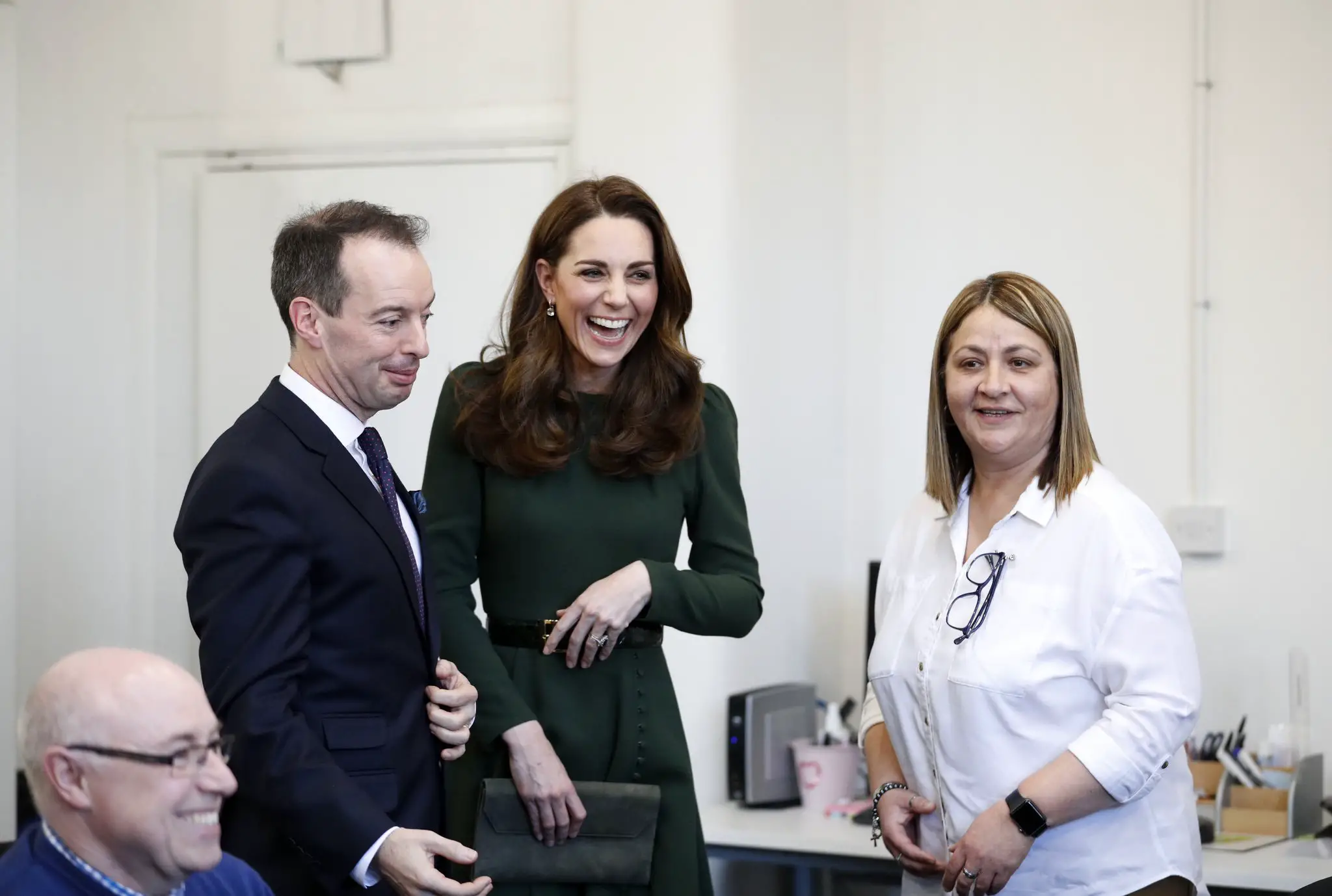 The Duchess of cambridge visited Family Action