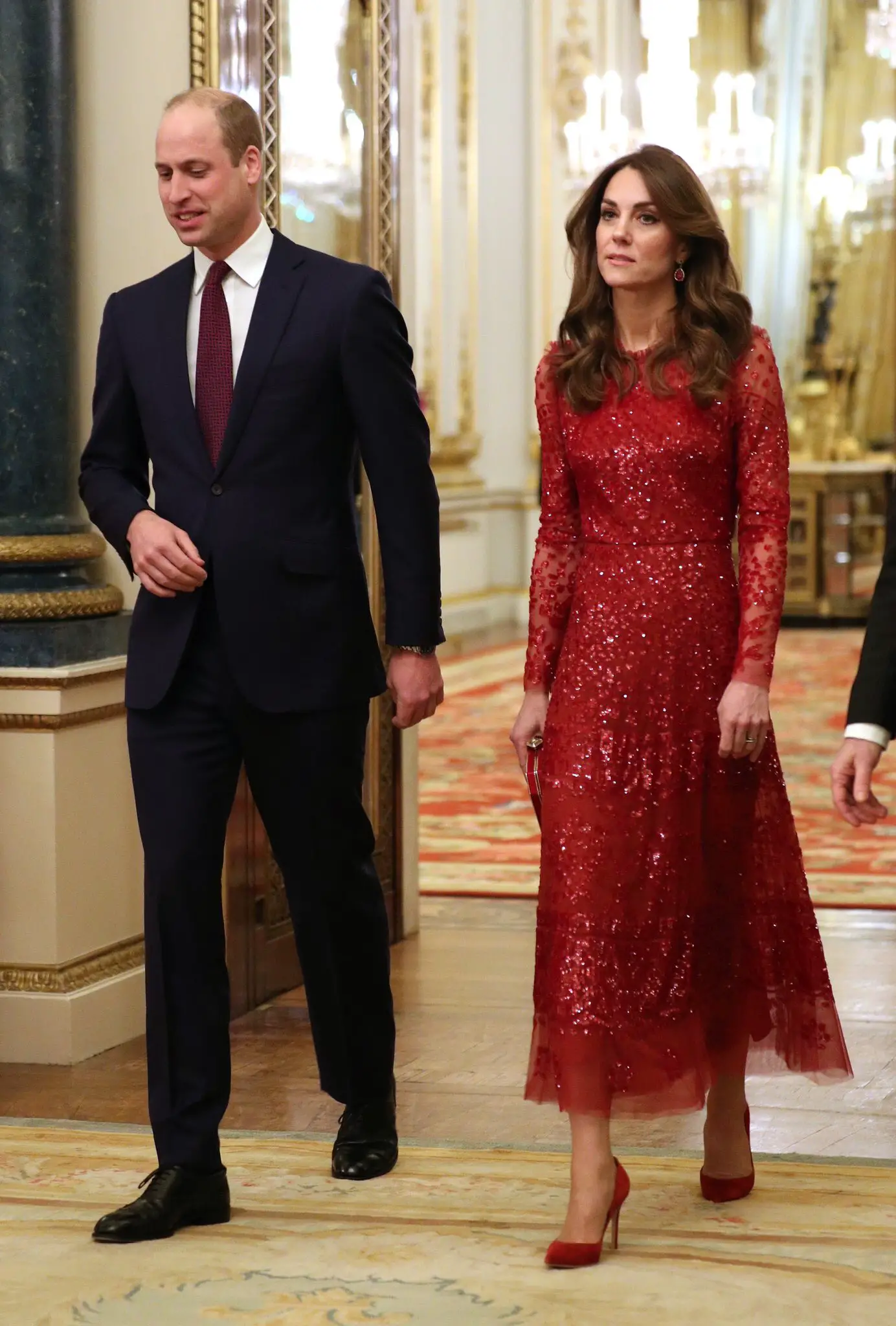 The Duke and Duchess of Cambridge host the UK-Africa summit reception at Buckingham Palace