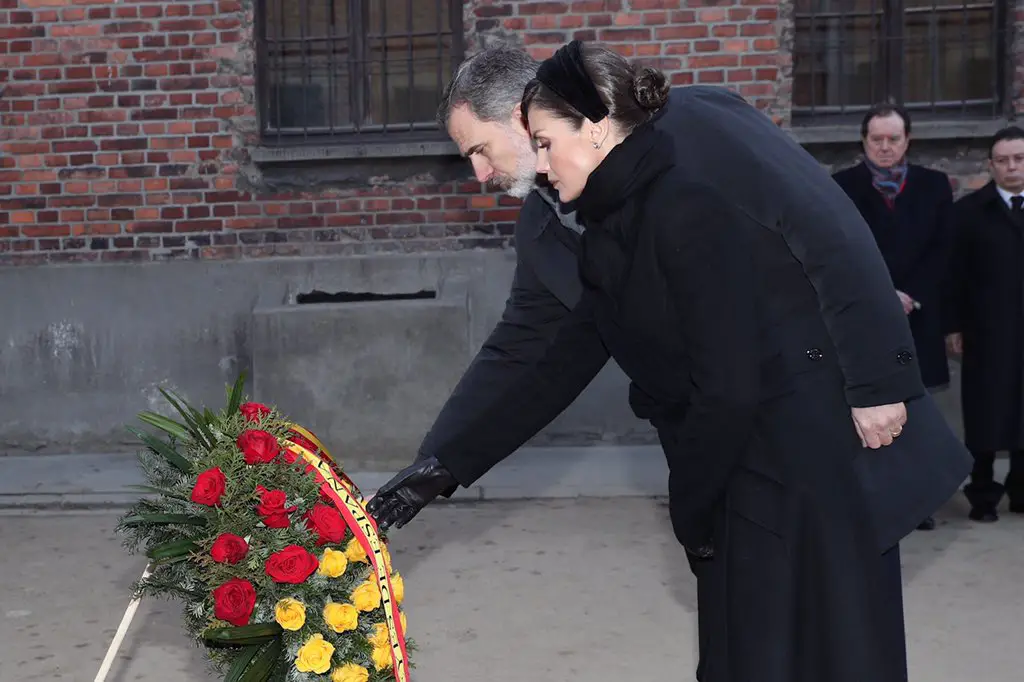 King Felipe and Queen Letizia attended the commemoration of 75th anniversary of liberation of Auschwitz-Birkenau