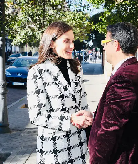 Queen Letizia's first engagement of 2020 - meeting of Rare Diseases Foundation