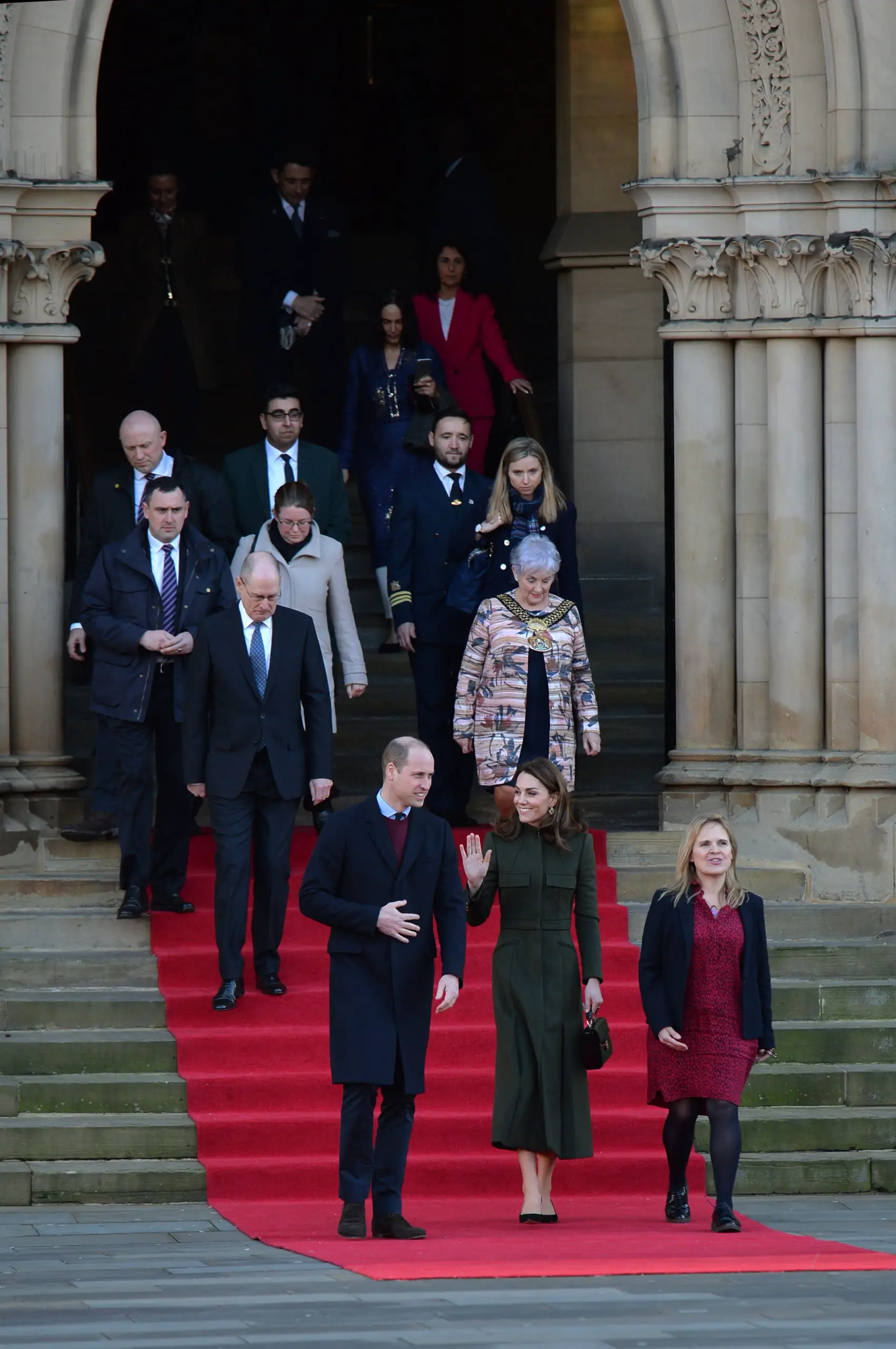 The Duke and Duchess of Cambridge started 2020 with a visit to Bradford