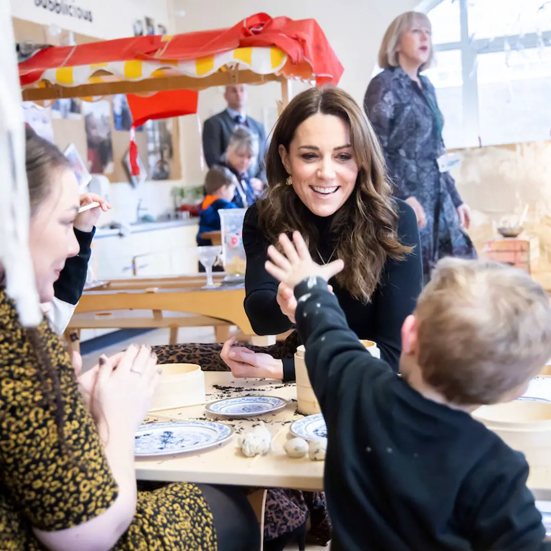 The Duchess of Visited Cardiff to launch 5 Big Questions Survey
