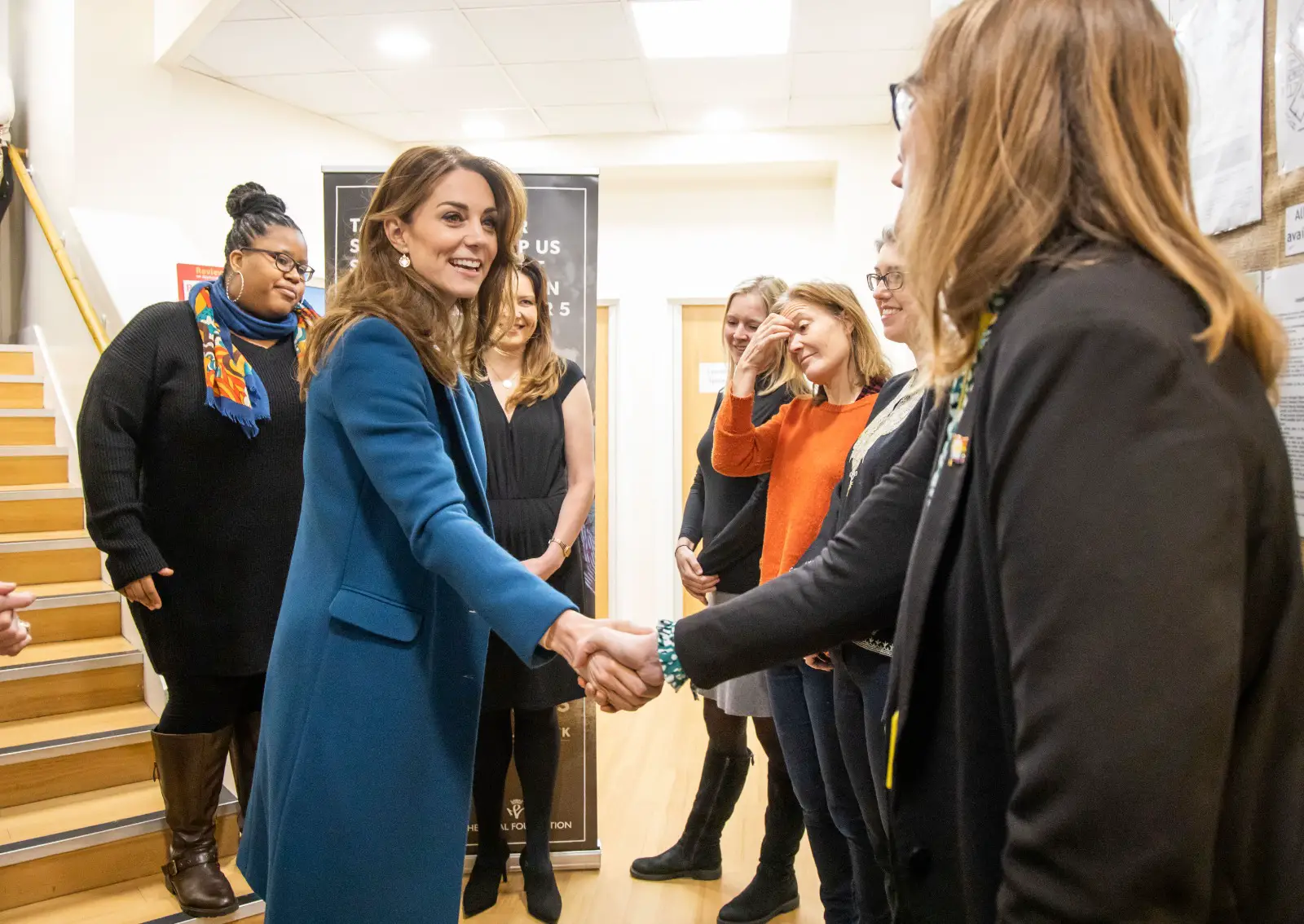 The Royal Server - The Duchess of Cambridge served Breakfast to Nursery Kids