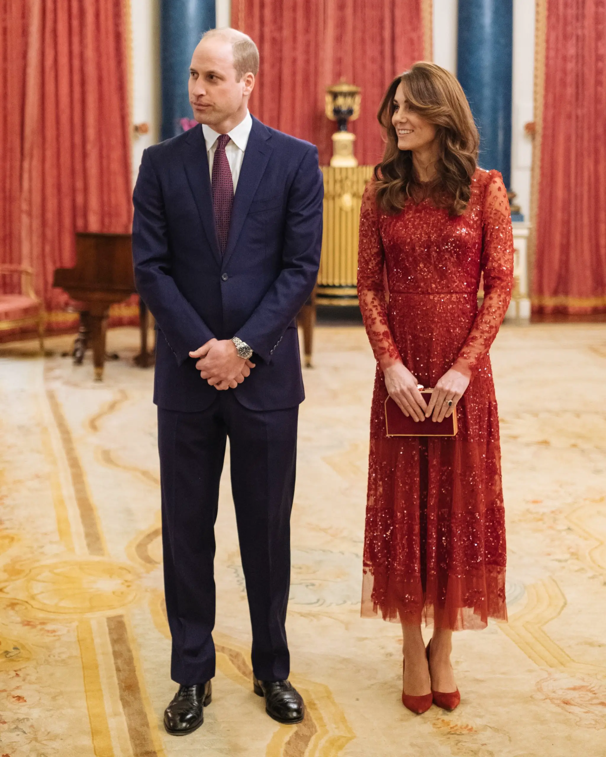 The Duke and Duchess of Cambridge hosted a reception at Buckingham Palace