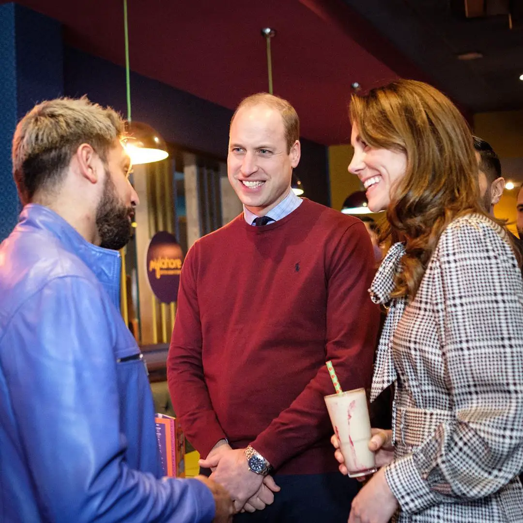 The Duke and Duchess of Cambridge visited MyLahore’s flagship restaurant in Bradford