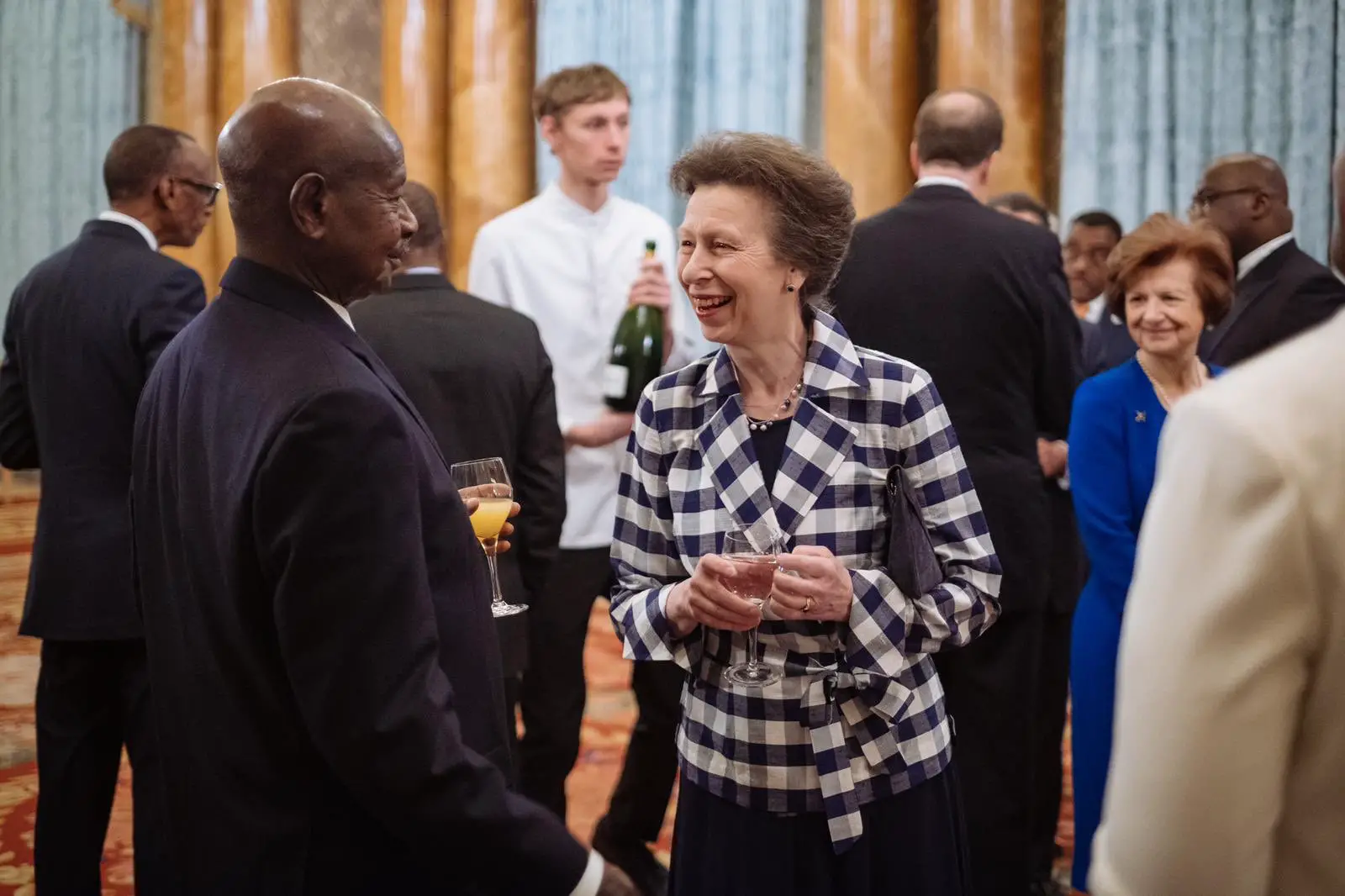 Duke and Duchess of Cambridge host the UK-Africa summit reception at Buckingham Palace