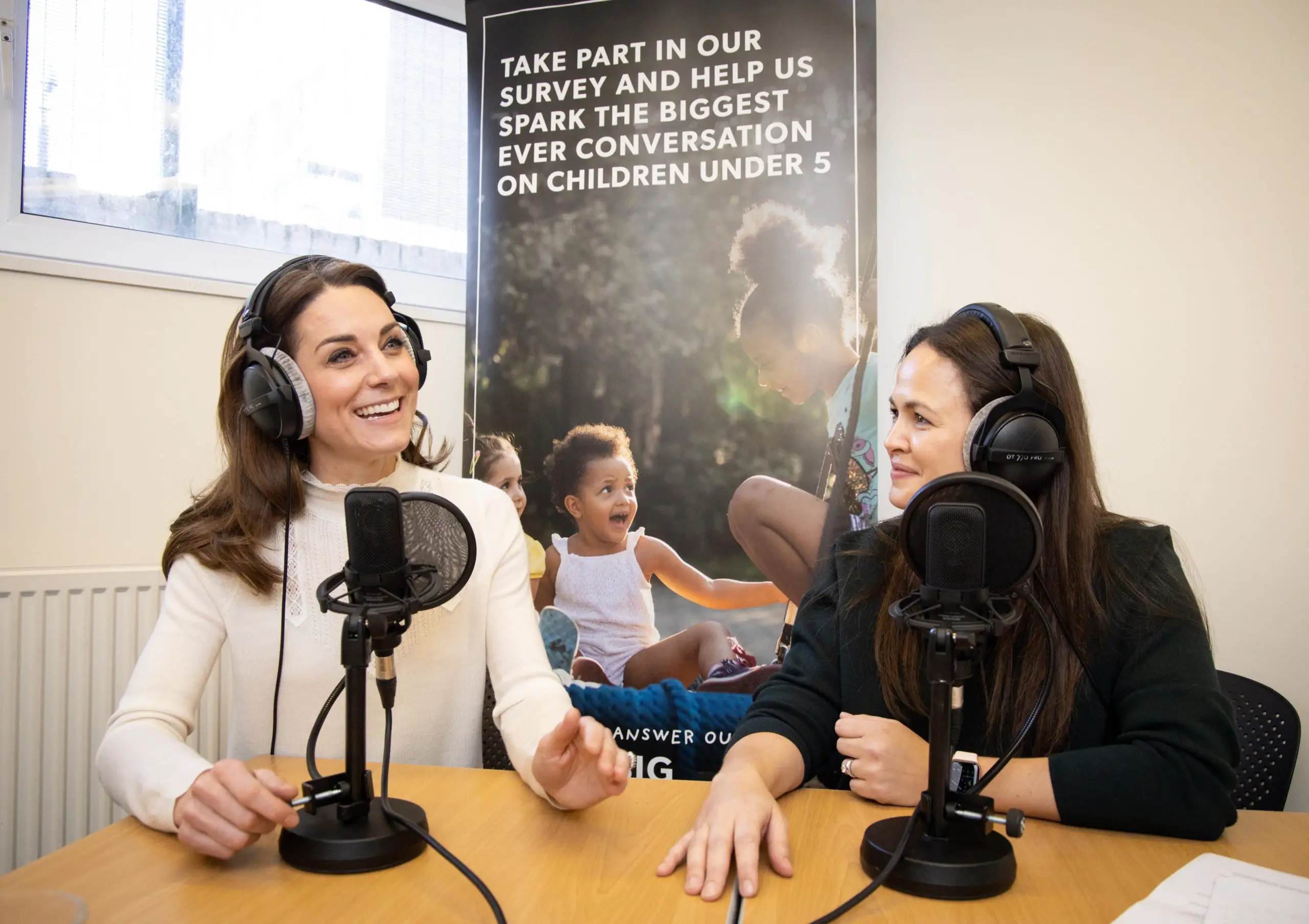 The Duchess of Cambridge joined Giovanna Fletch for her firstever Podcast