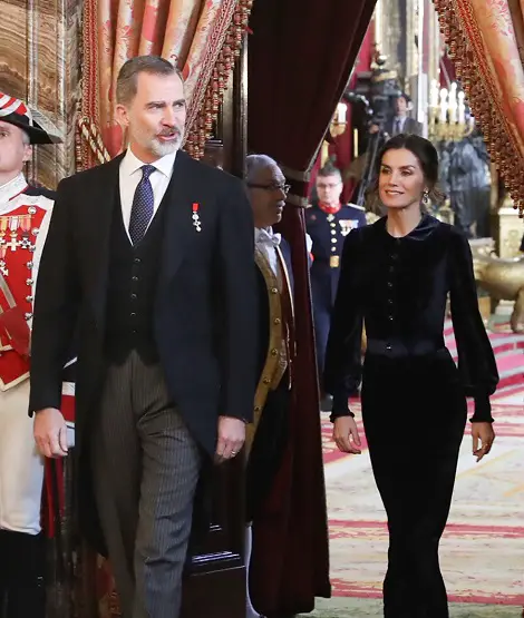 King Felipe and Queen Letizia hosted Diplomatic Reception 8