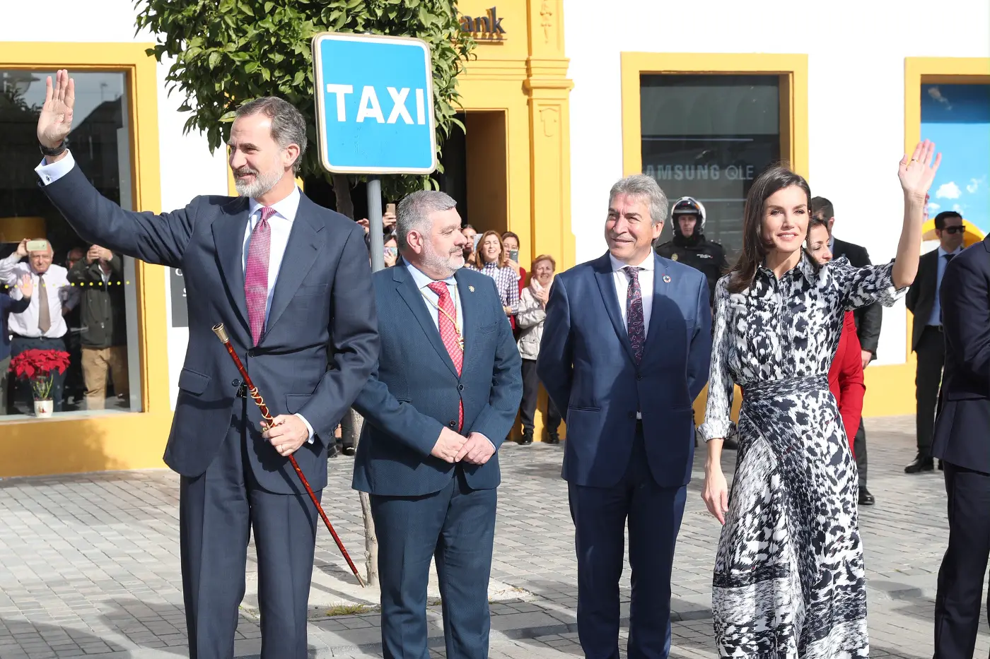 King Felipe and Queen Letizia in Seville