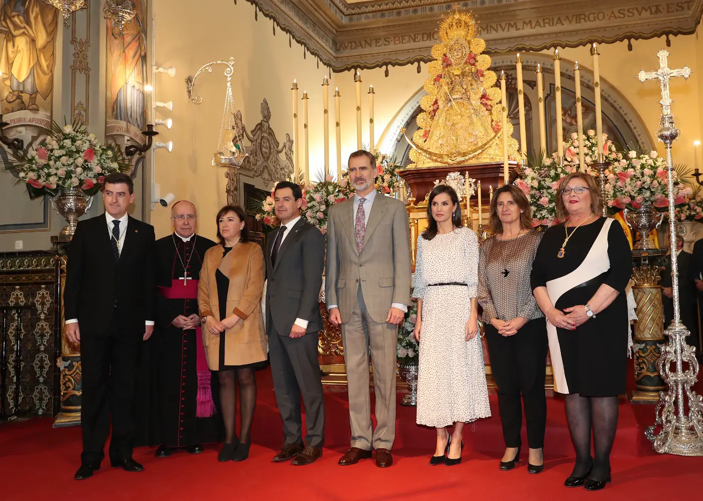King Felipe and Queen Letizia of Spain visited Huelva