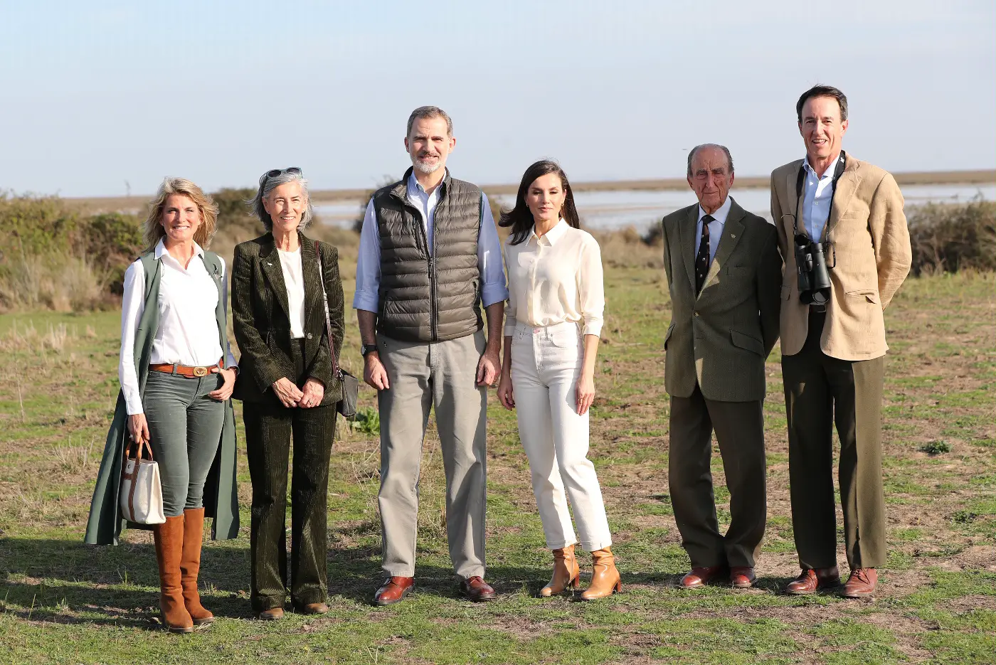 King Felipe and Queen Letizia of Spain visited National Park on Valentine's Day