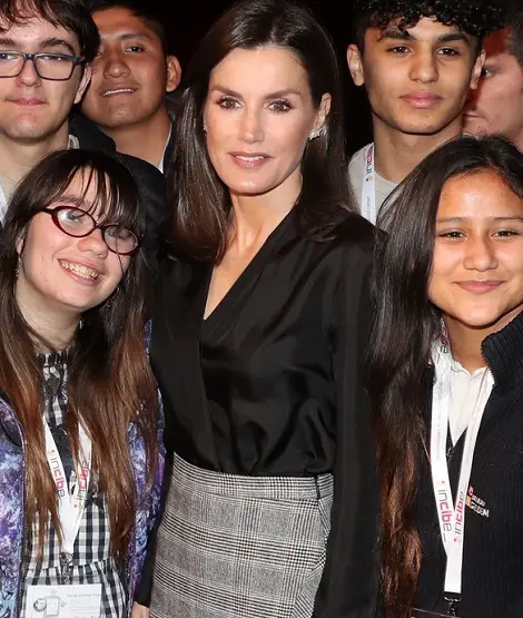 Queen Letizia attended Safe Internet Day