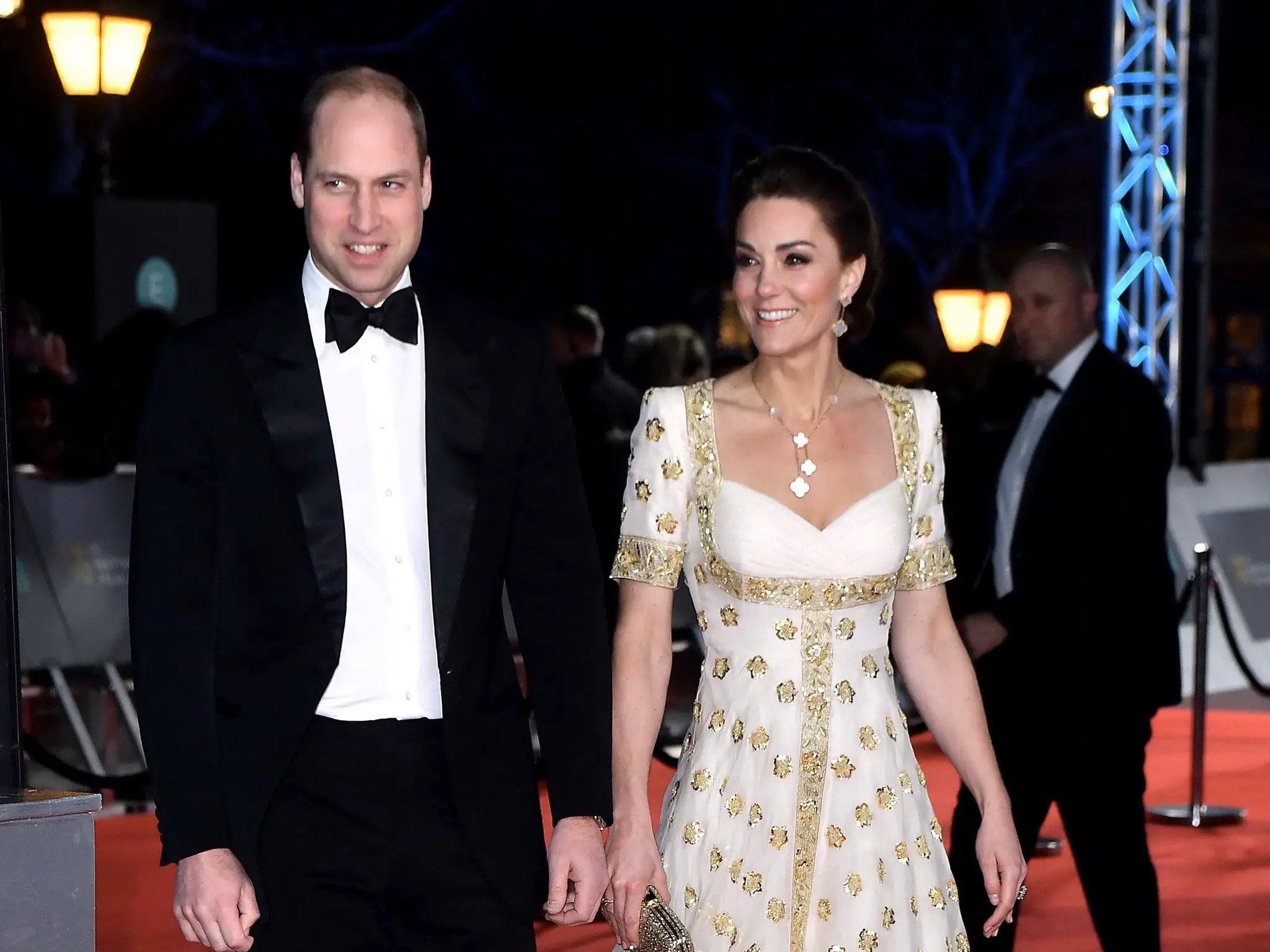 The Duke and Duchess of Cambridge at BAFTA 2020