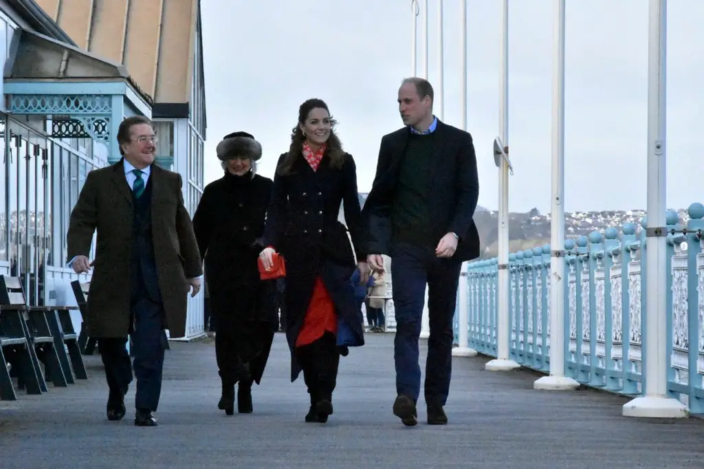 Duke and Duchess of Cambridge visited Mumbles and Port Talbot in Wales