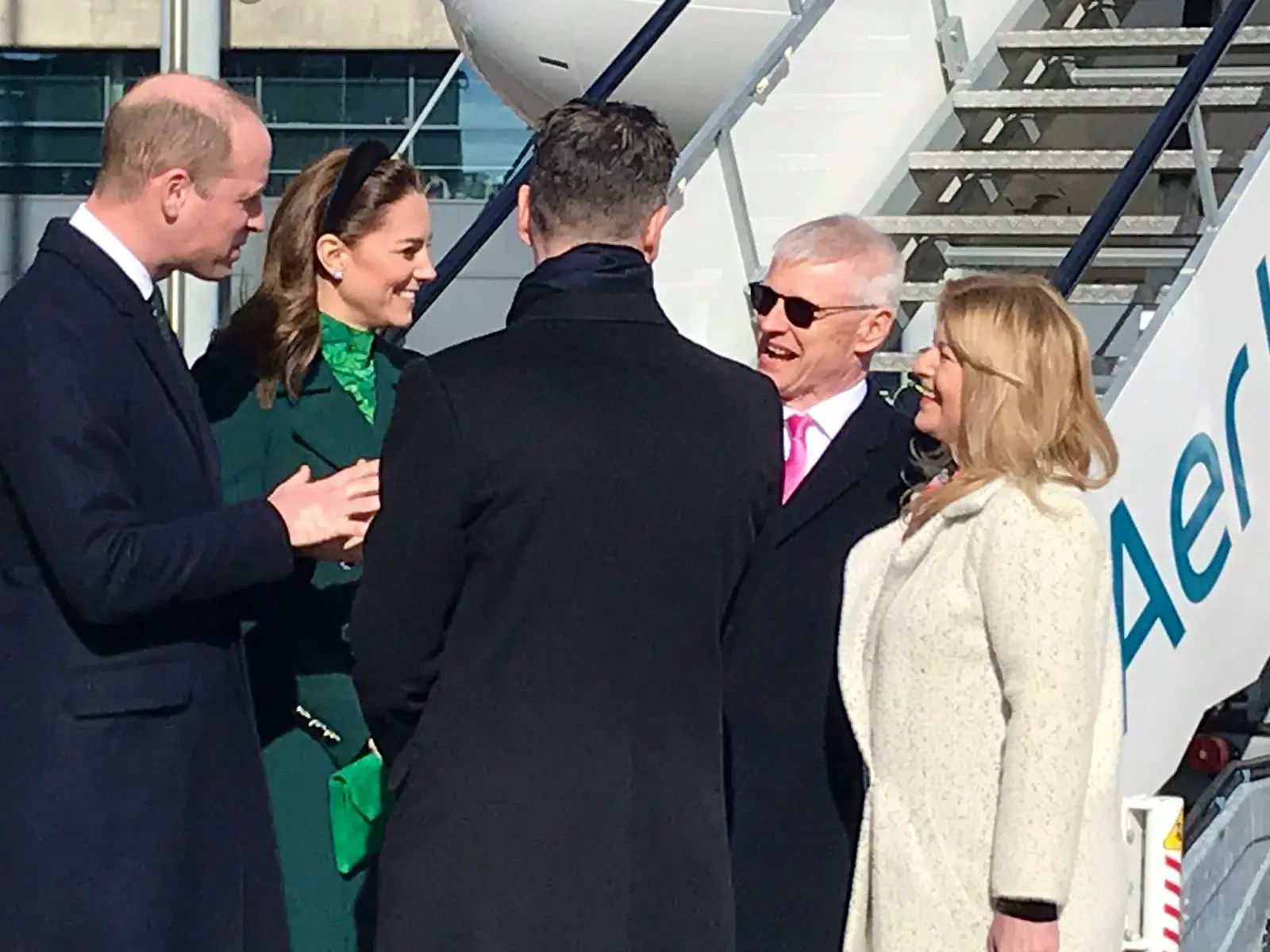 The Duke and Duchess of Cambridge arrived in Ireland for Day one 